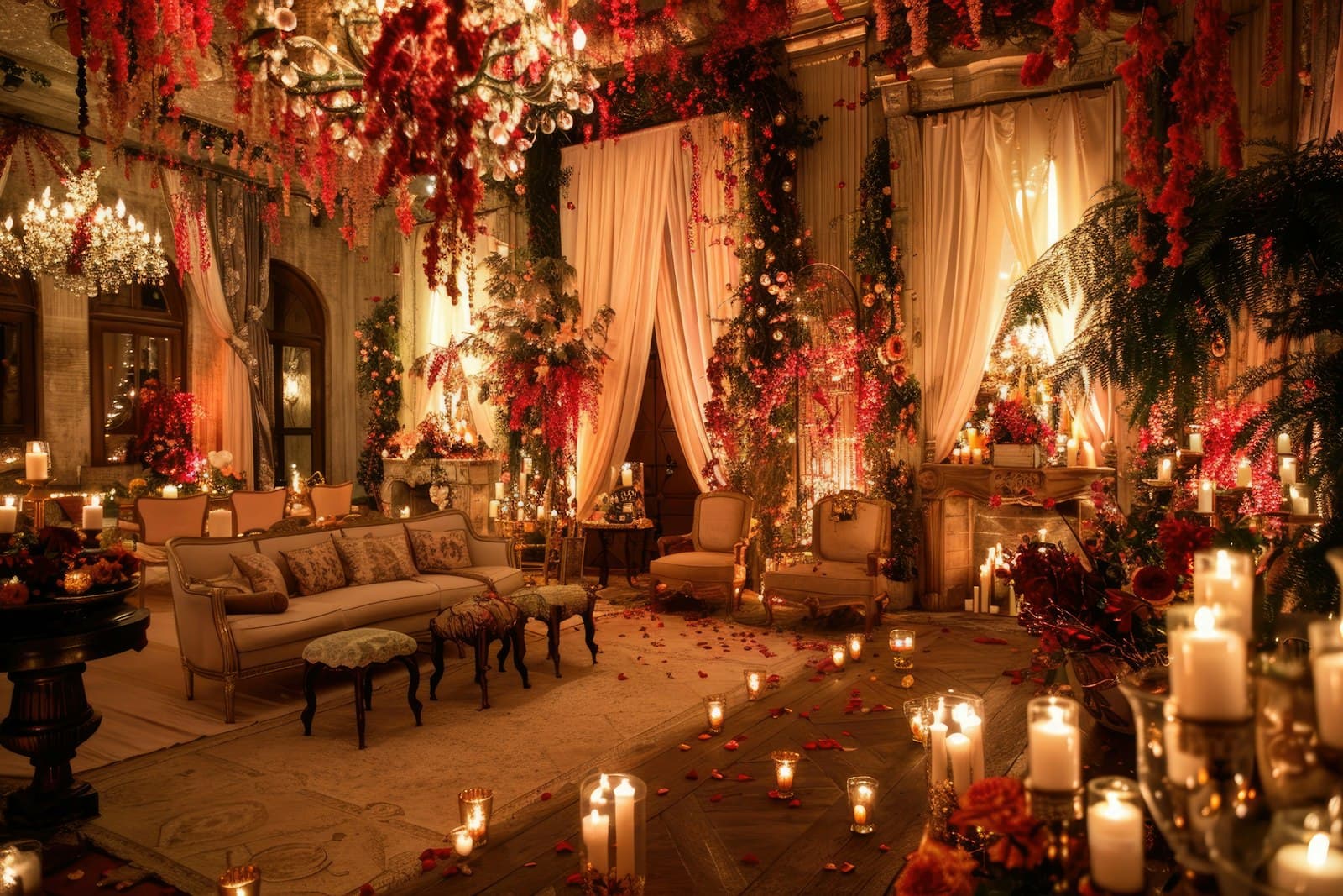 Traditional Bengali mandap — daylight